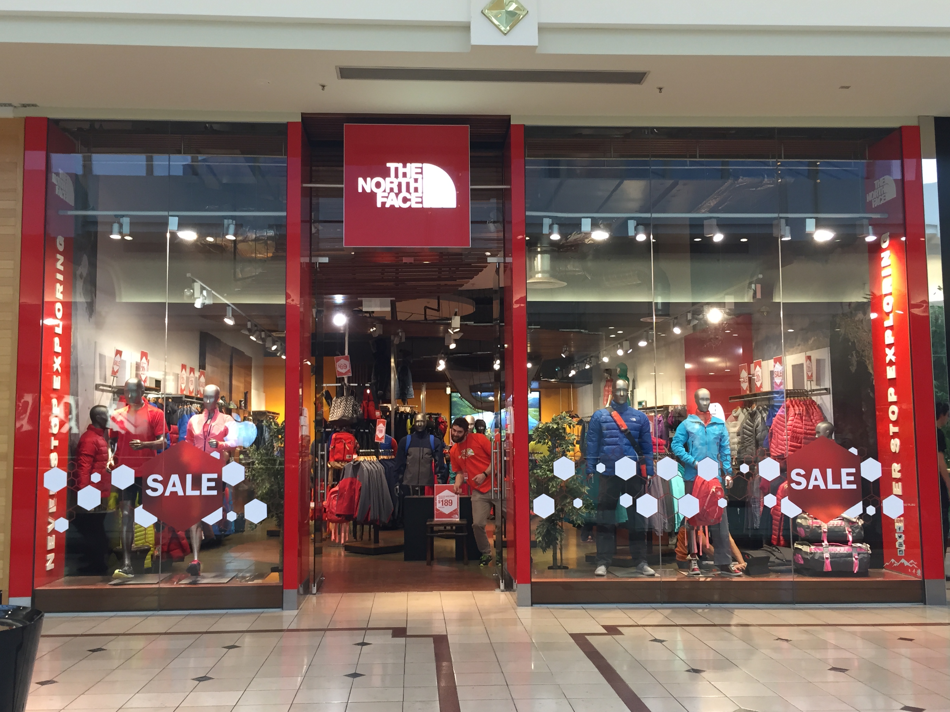 Sale time with The North Face | TA Creative